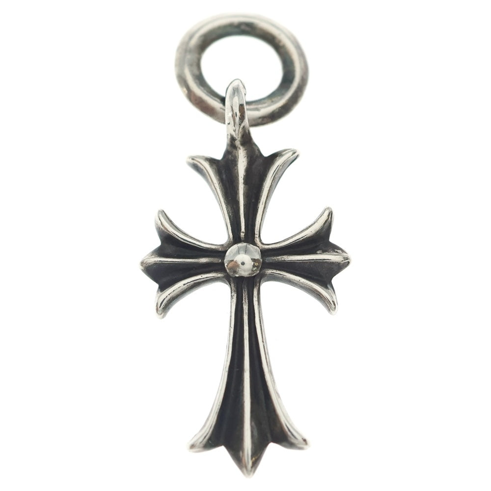 CHROME HEARTS(クロムハーツ) TINY CH CROSS タイニーCHクロス オールド チャーム ネックレストップ シルバー BCA382