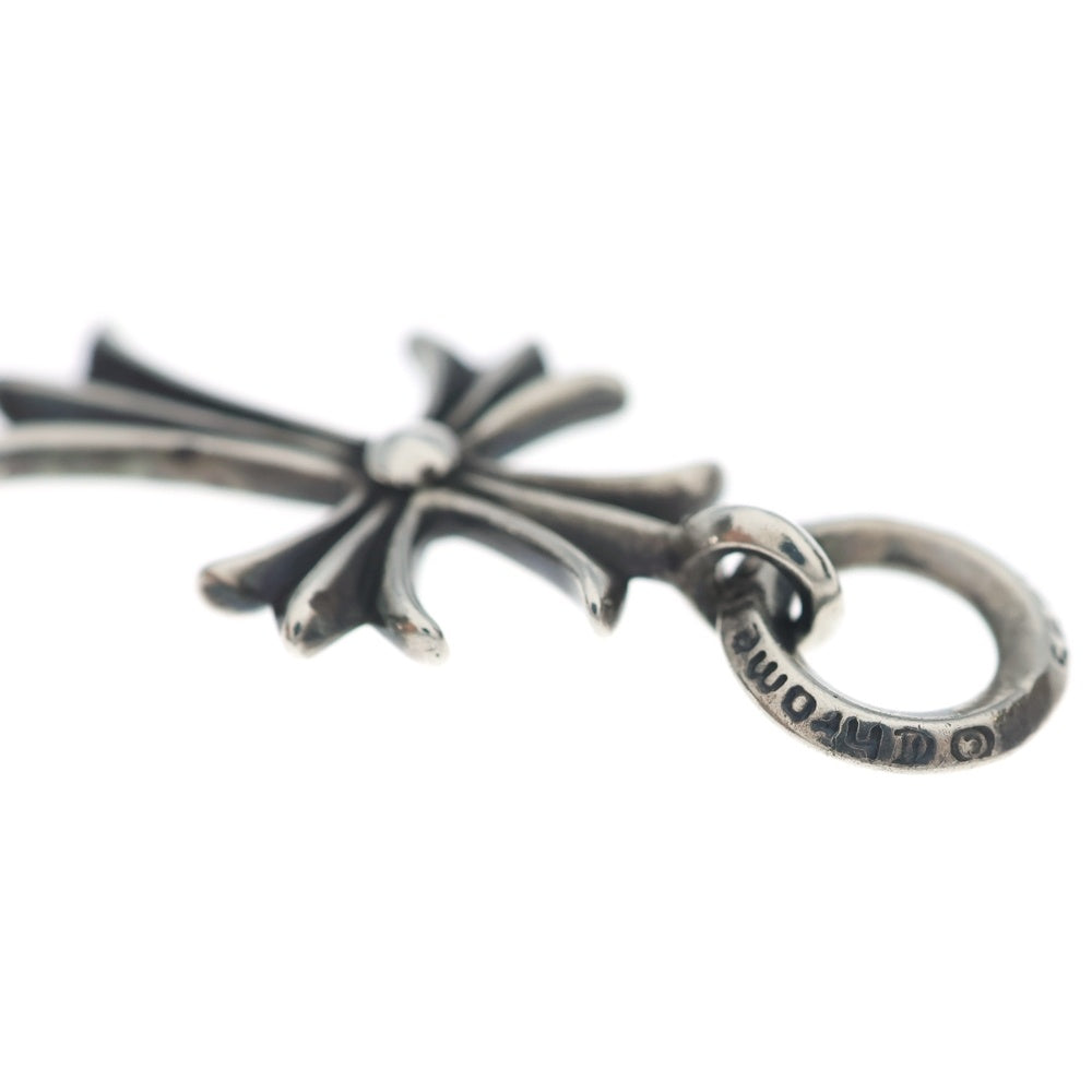 CHROME HEARTS(クロムハーツ) TINY CH CROSS タイニーCHクロス オールド チャーム ネックレストップ シルバー BCA382
