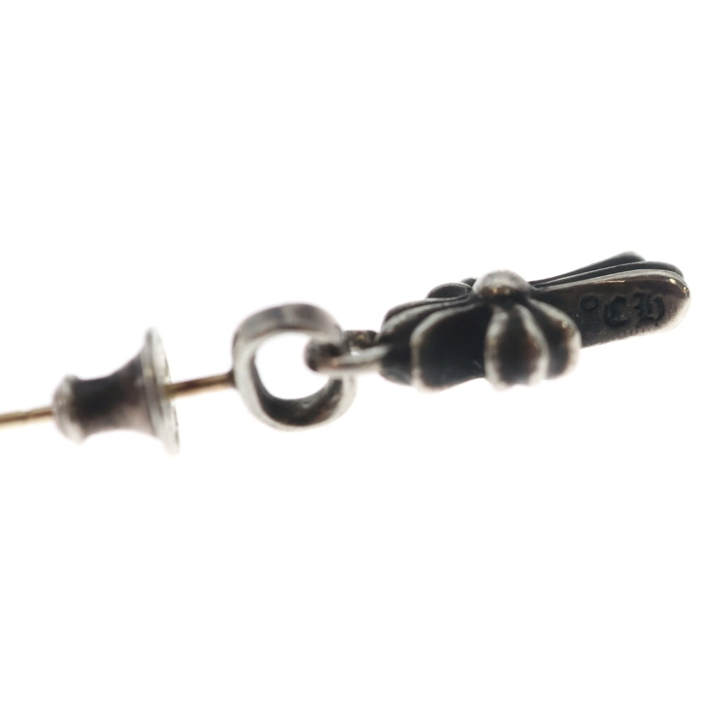 CHROME HEARTS(クロムハーツ) BBY F PPRCHN ベイビーファットクロス ドロップピアス シルバー BCA090