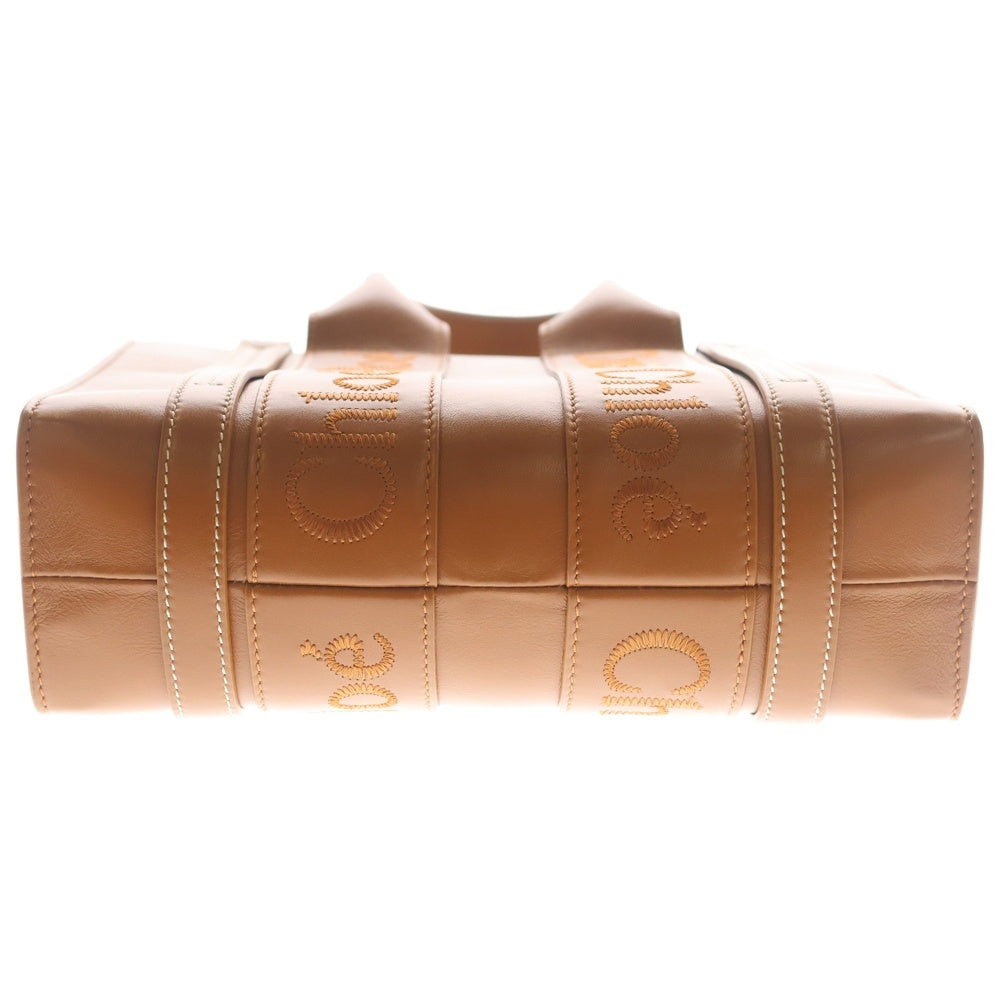 Chloe(クロエ) WOODY ウッディ スモールトートバッグ ブラウン CHC22WS39 レディース