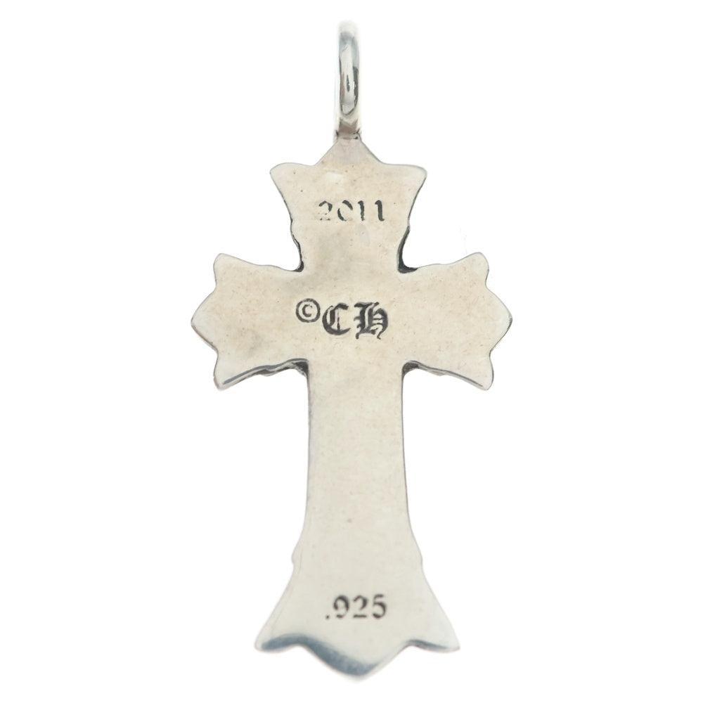 CHROME HEARTS(クロムハーツ) DBL CH CRS ダブルCHクロスチャーム ペンダントトップ シルバー BCA248