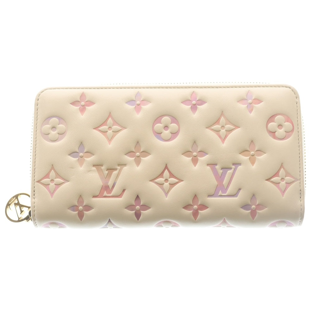 LOUIS VUITTON(ルイヴィトン) モノグラム ジッピー・ウォレット 長財布 ドリームベージュ M15091 レディース