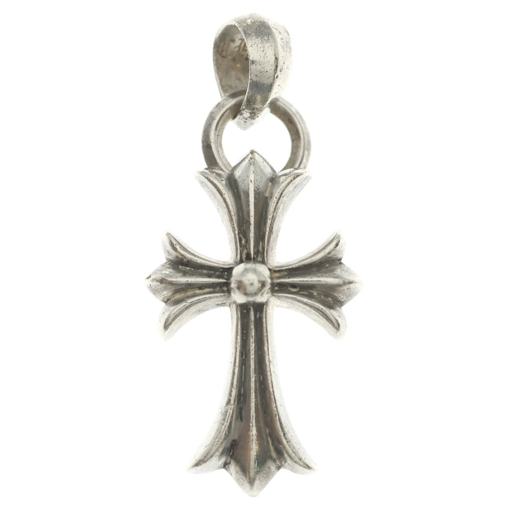 CHROME HEARTS(クロムハーツ) CH CRS SML W/BALE Wベイル スモールCHクロス ペンダントトップ シルバー BCA218