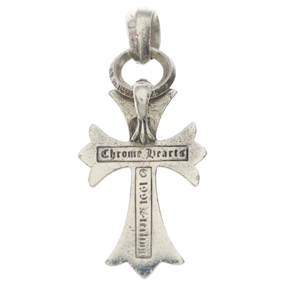 CHROME HEARTS(クロムハーツ) CH CRS SML W/BALE Wベイル スモールCHクロス ペンダントトップ シルバー BCA218