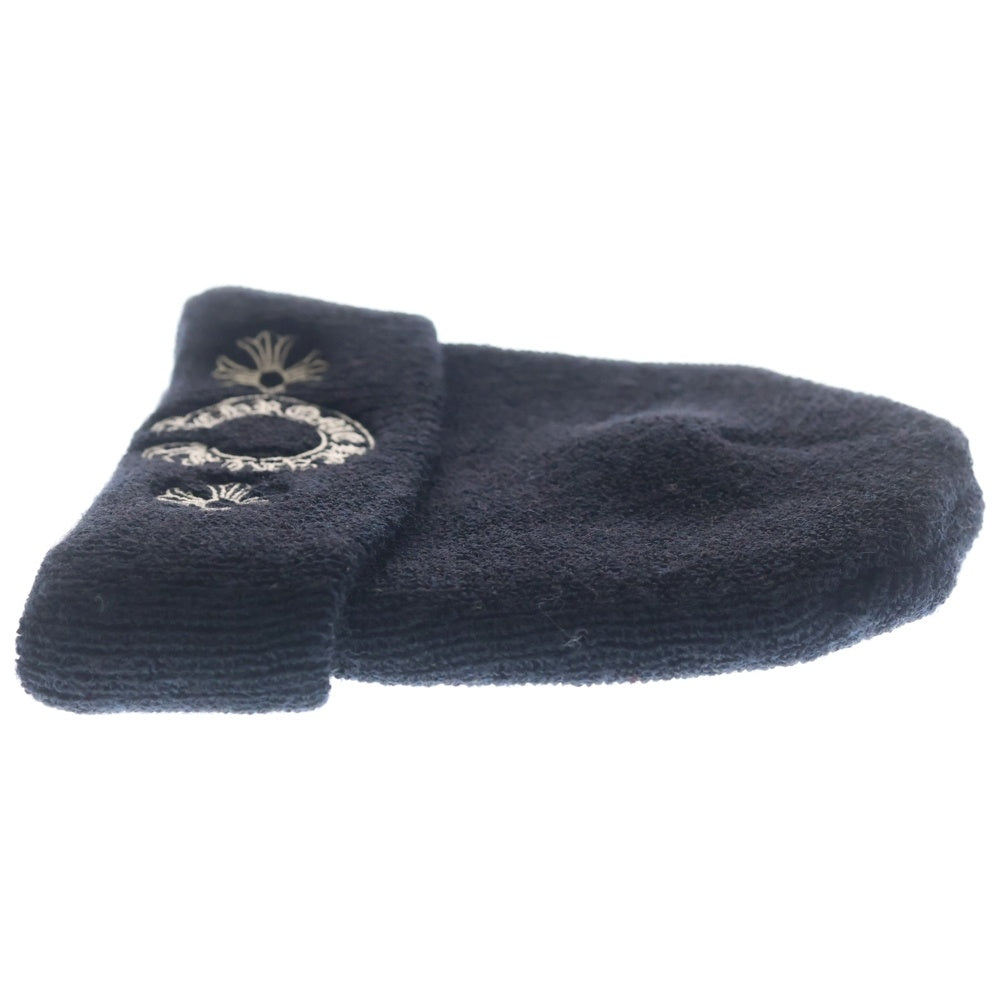 CHROME HEARTS(クロムハーツ) WOOL WATCH CAP CHプラス ホースシューニットキャップ ビーニー帽子 ブラック