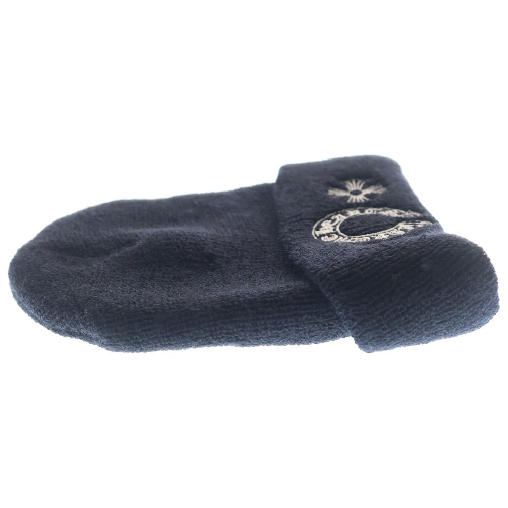 CHROME HEARTS(クロムハーツ) WOOL WATCH CAP CHプラス ホースシューニットキャップ ビーニー帽子 ブラック