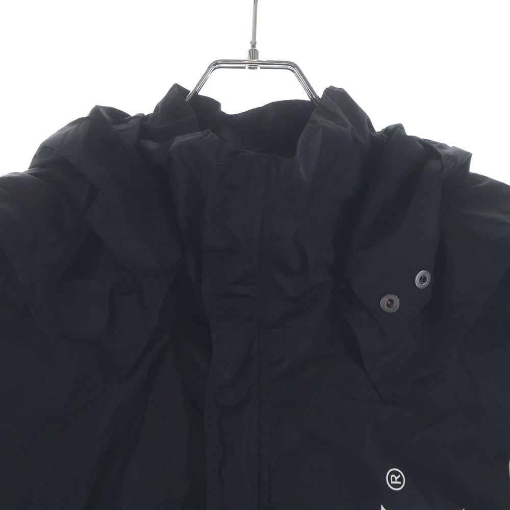 GUCCI(グッチ) 21SS ヴィンテージロゴ ナイロンケープ レインコート 626382 4G355 ブラック