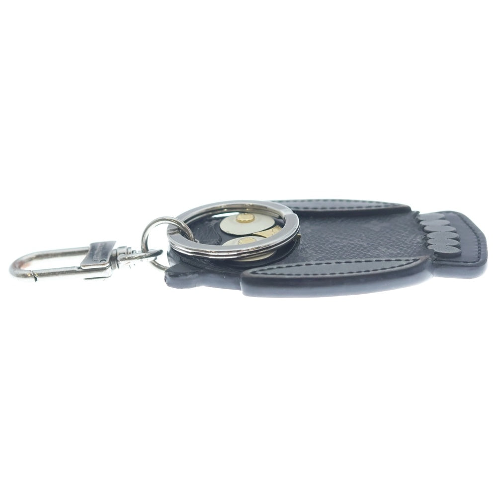 LOUIS VUITTON(ルイヴィトン) ポルト クレ オウル キーホルダー M69482 ブラック/シルバー