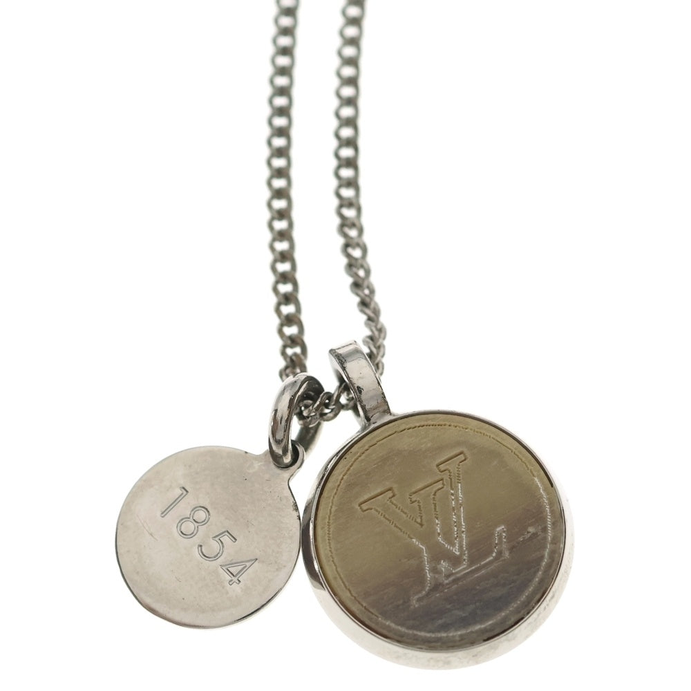 LOUIS VUITTON(ルイヴィトン) LVホーン 1854 ネックレス M00044 シルバー レディース
