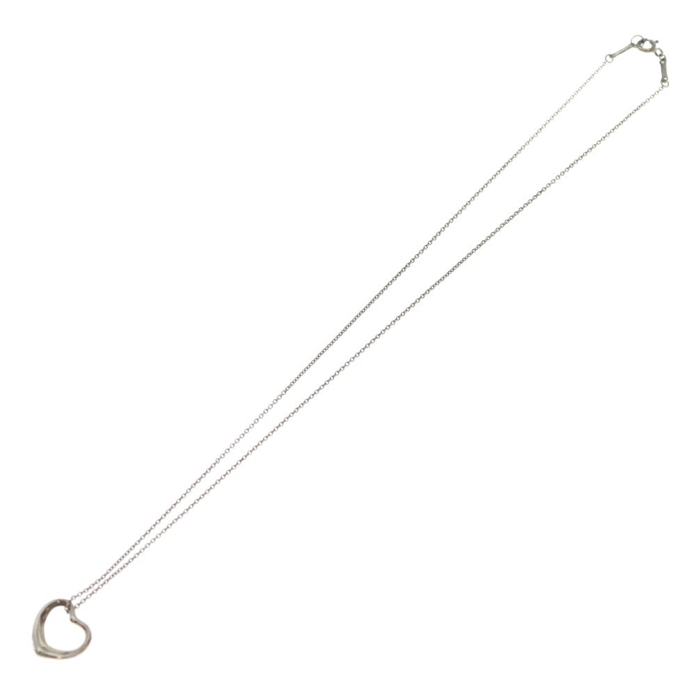 TIFFANY & Co.(ティファニー) オープンハートネックレス シルバー レディース