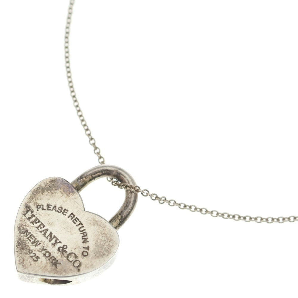 TIFFANY & Co.(ティファニー) リターン トゥ ハートロックネックレス シルバー レディース