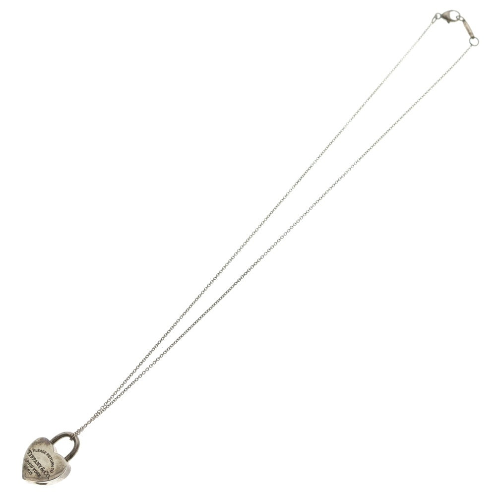TIFFANY & Co.(ティファニー) リターン トゥ ハートロックネックレス シルバー レディース