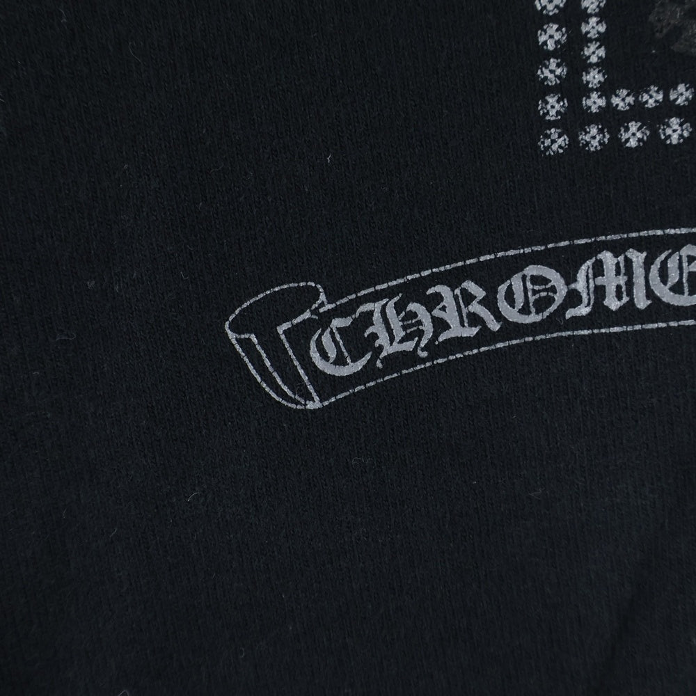 CHROME HEARTS(クロムハーツ) フレームドクロス プリントスウェットパンツ ブラック