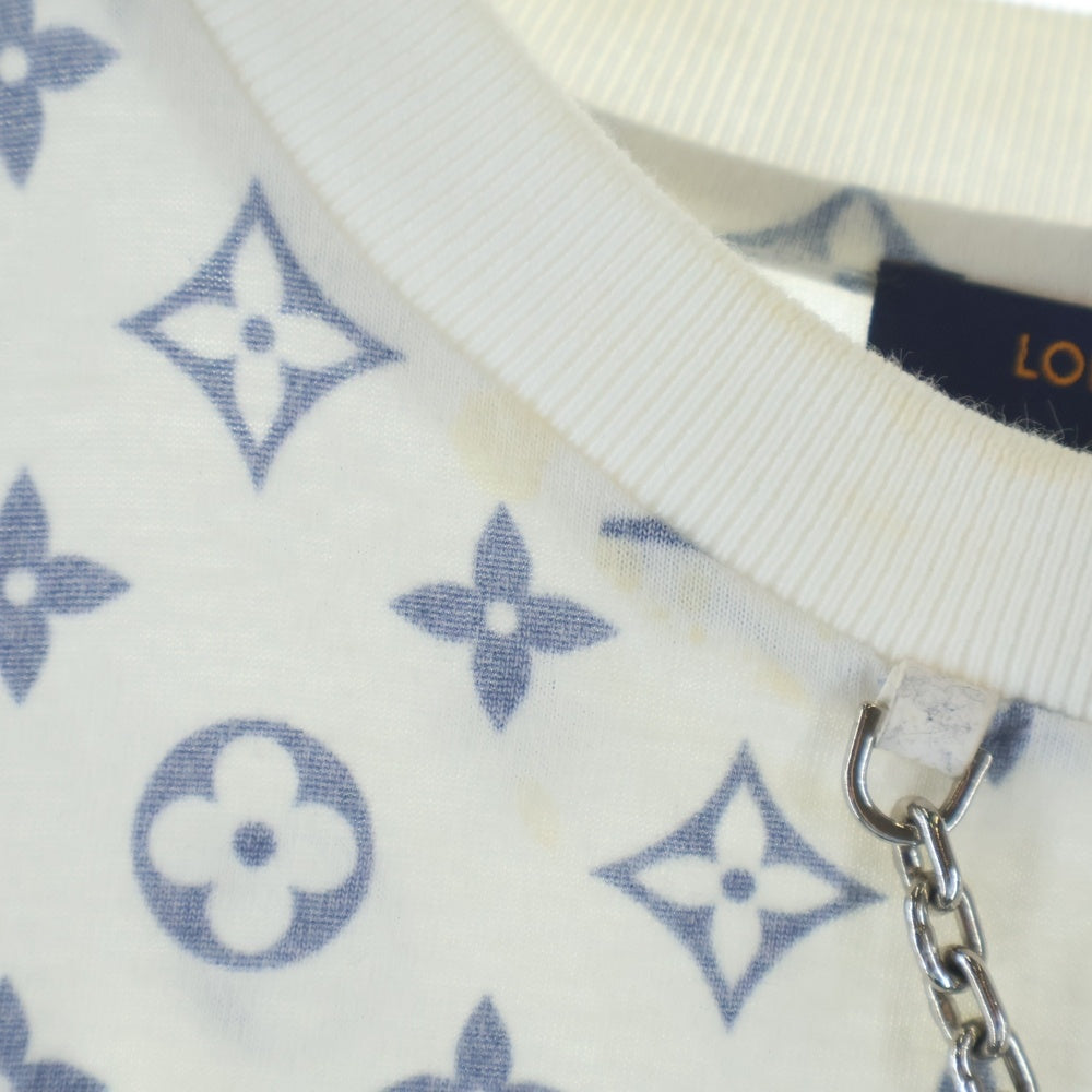 LOUIS VUITTON(ルイヴィトン) LVエスカルプリントテッドTシャツ モノグラム ホワイト RW232W UYZ FKTS21 レディース