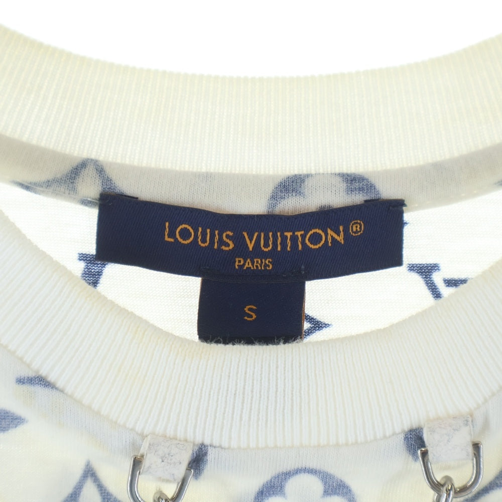 LOUIS VUITTON(ルイヴィトン) LVエスカルプリントテッドTシャツ モノグラム ホワイト RW232W UYZ FKTS21 レディース