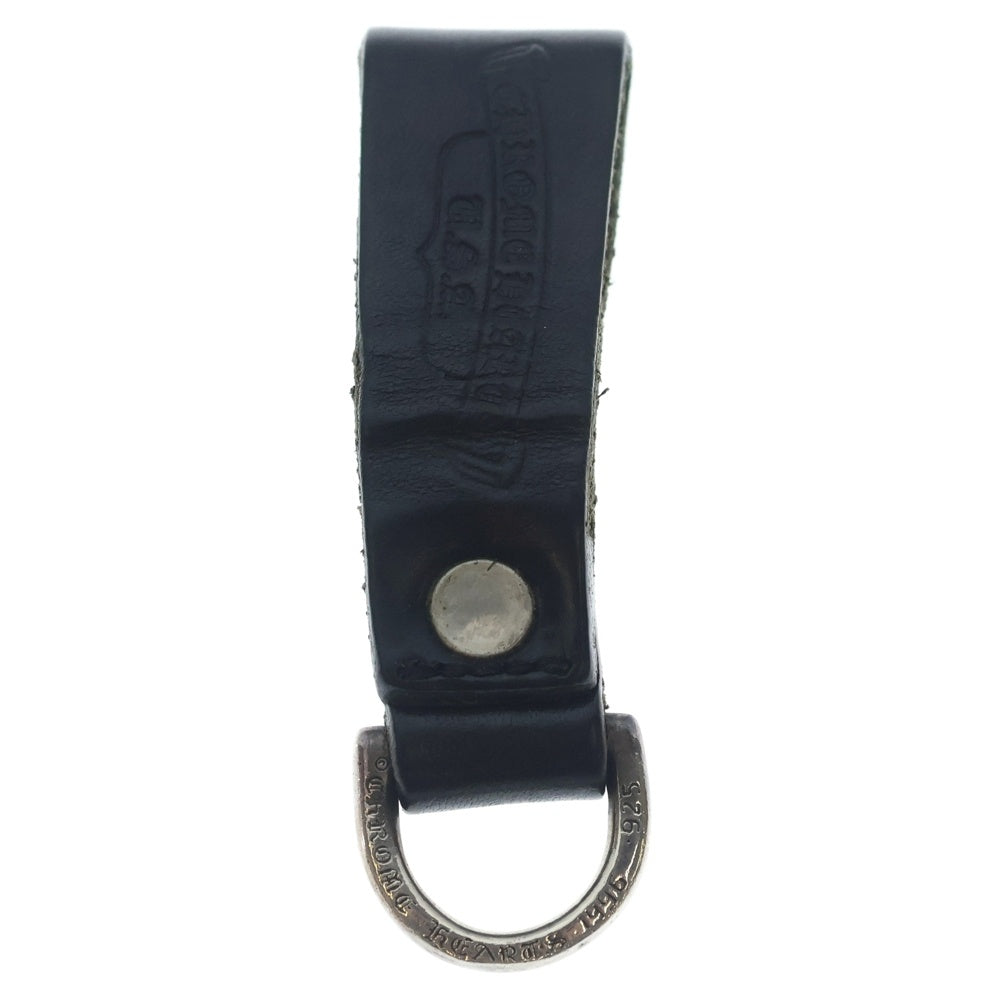 CHROME HEARTS(クロムハーツ) BELT LOOP D RING Dリング BSフレアベルトループ ブラック/シルバー