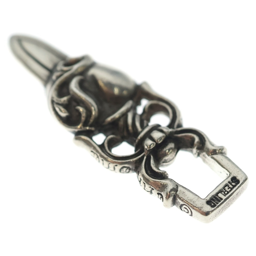 CHROME HEARTS(クロムハーツ) DAGGER HEART ダガーハート ペンダントトップ シルバー BCA243