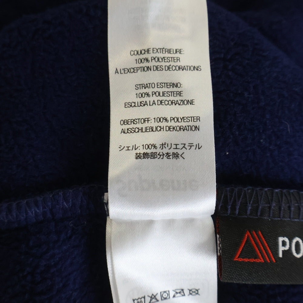 SUPREME(シュプリーム) 24AW Polartec Facemask Half Zip Hooded Sweatshirt ポラーテック フェイスマスク ハーフジップフーデッドパーカー ネイビー