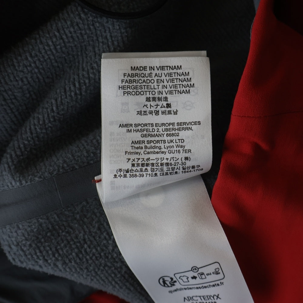 ARC'TERYX(アークテリクス) GAMMA MX JACKET X000006343 ガンマMXジャケット レッド