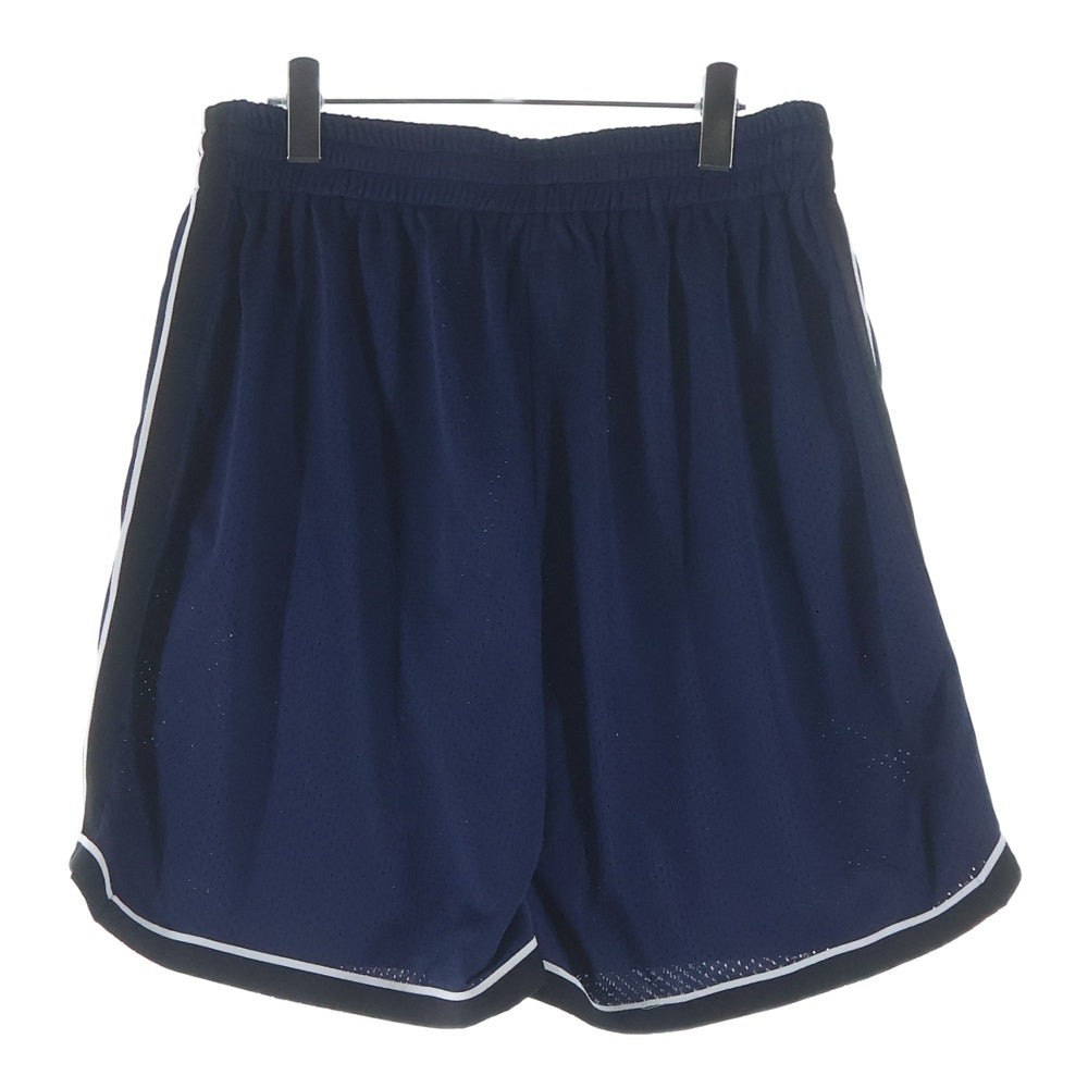 WACKO MARIA(ワコマリア) 23SS BASKET BALL SHORTS 23SS-WMP-PT01 バスケットボールショーツ メッシュハーフパンツ ネイビー