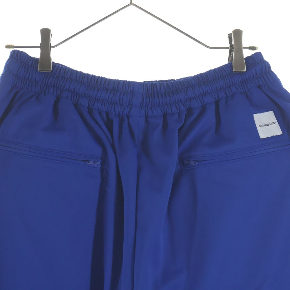 COOTIE PRODUCTIONS(クーティー プロダクションズ) 24SS Polyester Twill 2 Tuck Track Shorts CTE-24S128 タックトラックショーツ ハーフパンツ ブルー