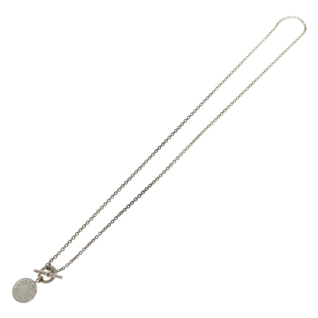 HERMES(エルメス) Sellier Necklace アミュレット セリエ コインネックレス シルバー