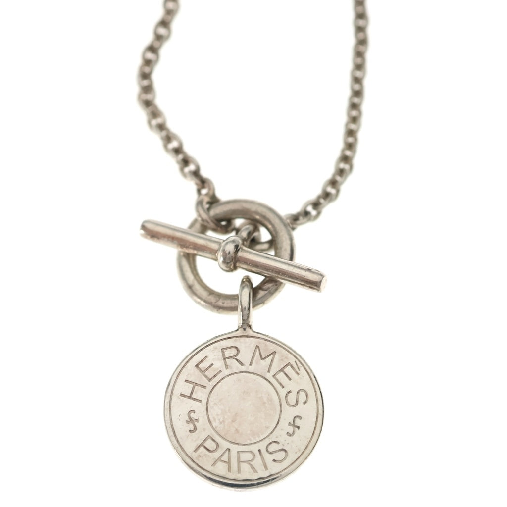 HERMES(エルメス) Sellier Necklace アミュレット セリエ コインネックレス シルバー