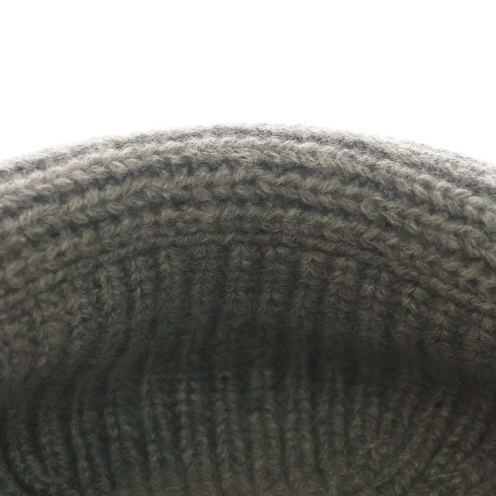 CELINE(セリーヌ) Triomphe Cloche Beanie 2A80T384D.09GM トリオンフ クロシェハット カシミアビーニー グレー レディース