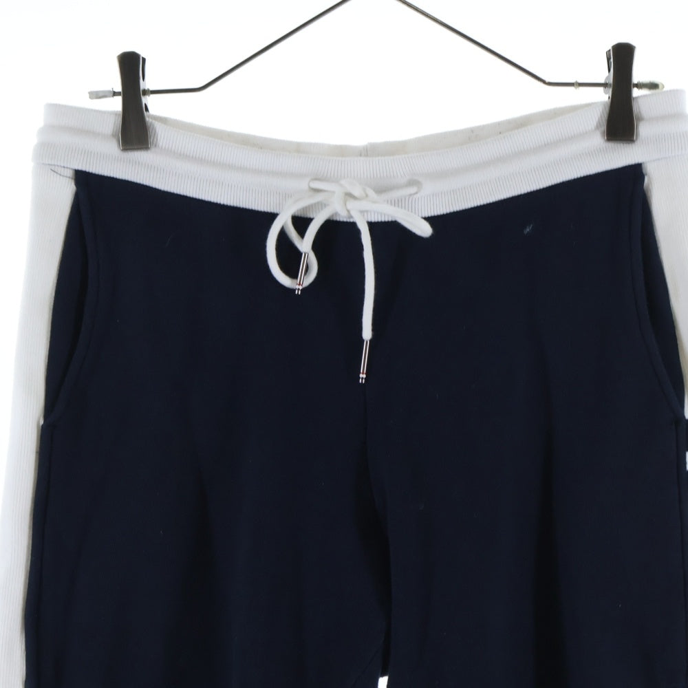 THOM BROWNE(トムブラウン) ループバックスウェットパンツ MJQ213A-03037-415 ネイビー