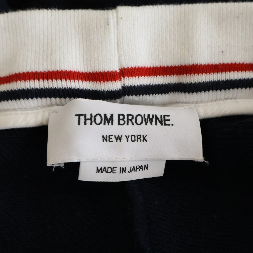 THOM BROWNE(トムブラウン) ループバックスウェットパンツ MJQ213A-03037-415 ネイビー