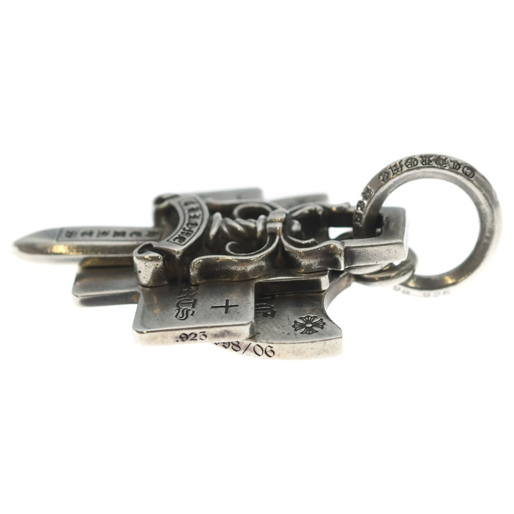 CHROME HEARTS(クロムハーツ) 3TRINKETS withOring 大阪限定 3トリンケッツ オーリング ネックレス ペンダントトップ シルバー