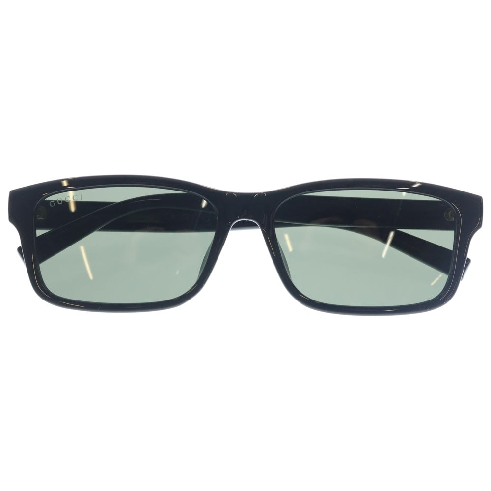 GUCCI(グッチ) スクエアフレーム シェリーライン サングラス 眼鏡 GG1986SA ブラック