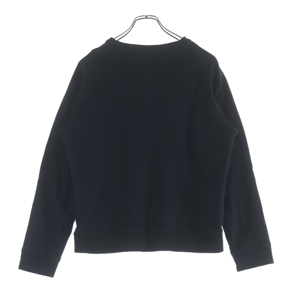 VALENTINO ヴァレンティノ ロゴプリント クルーネックスウェットトレーナー UV3M10G3TV ブラック VALENTINO(ヴァレンティノ) ロゴプリント クルーネックスウェット