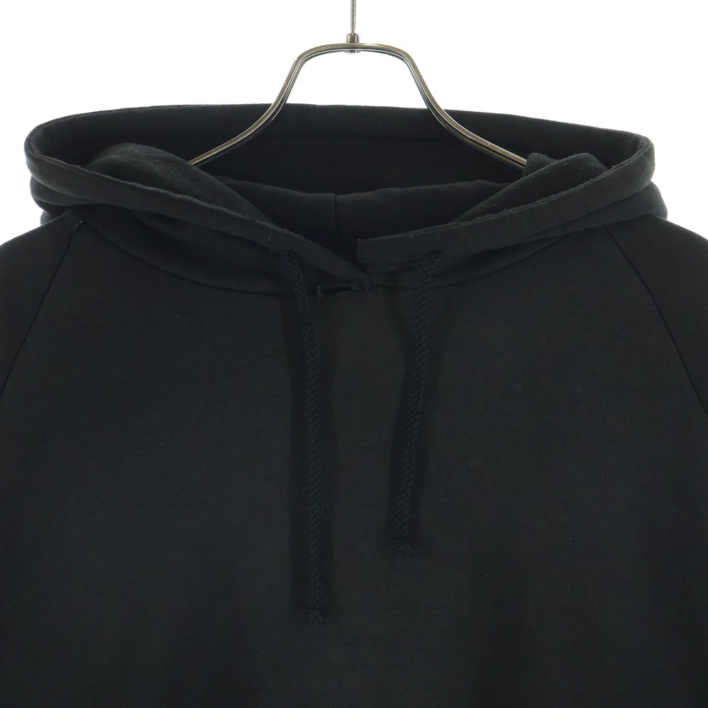 CHROME HEARTS(クロムハーツ) OLD SCROLL LABEL Hoodie オールド バックスクロールラベルプリント プルオーバーパーカー ブラック