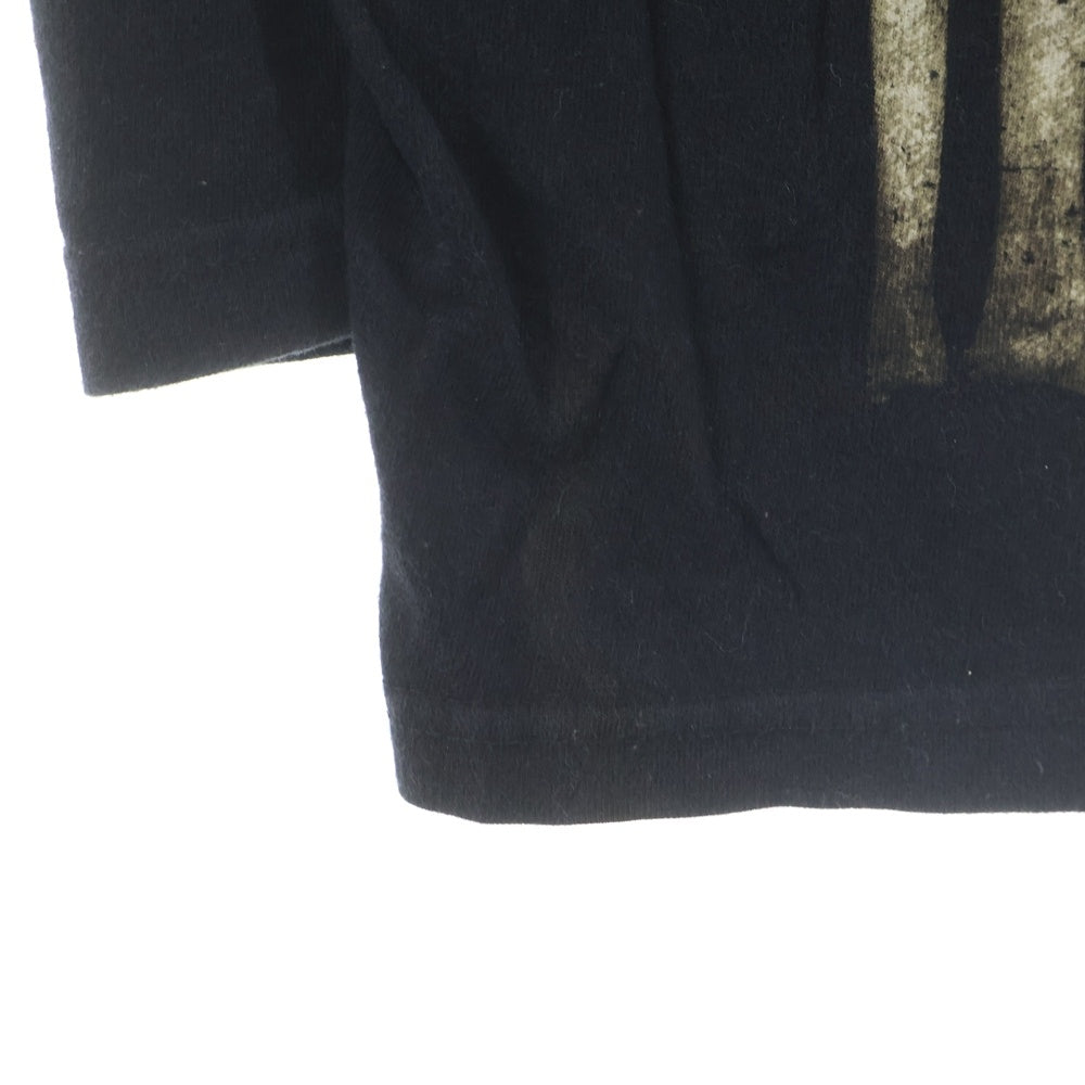 HARLEY DAVIDSON(ハーレーダビッドソン) 00s ボーン スケルトン プリントロングカットソー 長袖Tシャツ ブラック