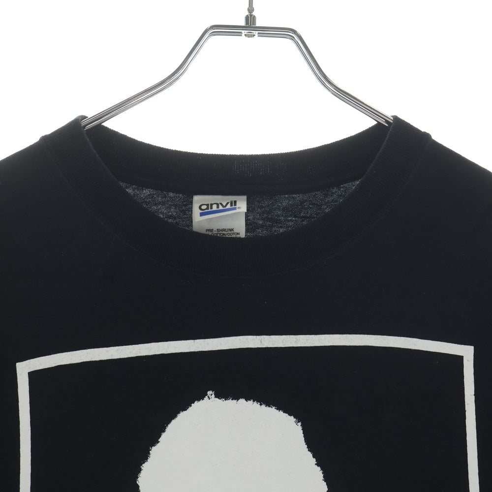 VINTAGE(ヴィンテージ) 00s CHARLES MANSON CHARLIE DON'T SURF チャールズマンソン ANVILボディ プリントTシャツ 半袖カットソー ブラック