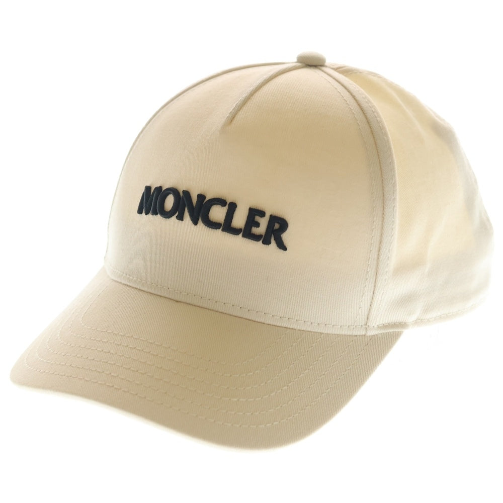 MONCLER(モンクレール) LOGO BASEBALL CAP K10913B00054 04863 ロゴ ベースボールキャップ 帽子 ベージュ