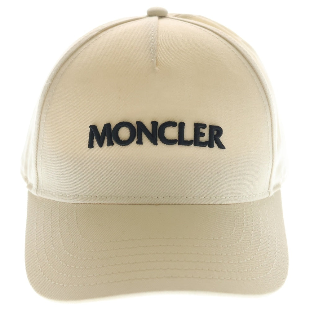 MONCLER(モンクレール) LOGO BASEBALL CAP K10913B00054 04863 ロゴ ベースボールキャップ 帽子 ベージュ