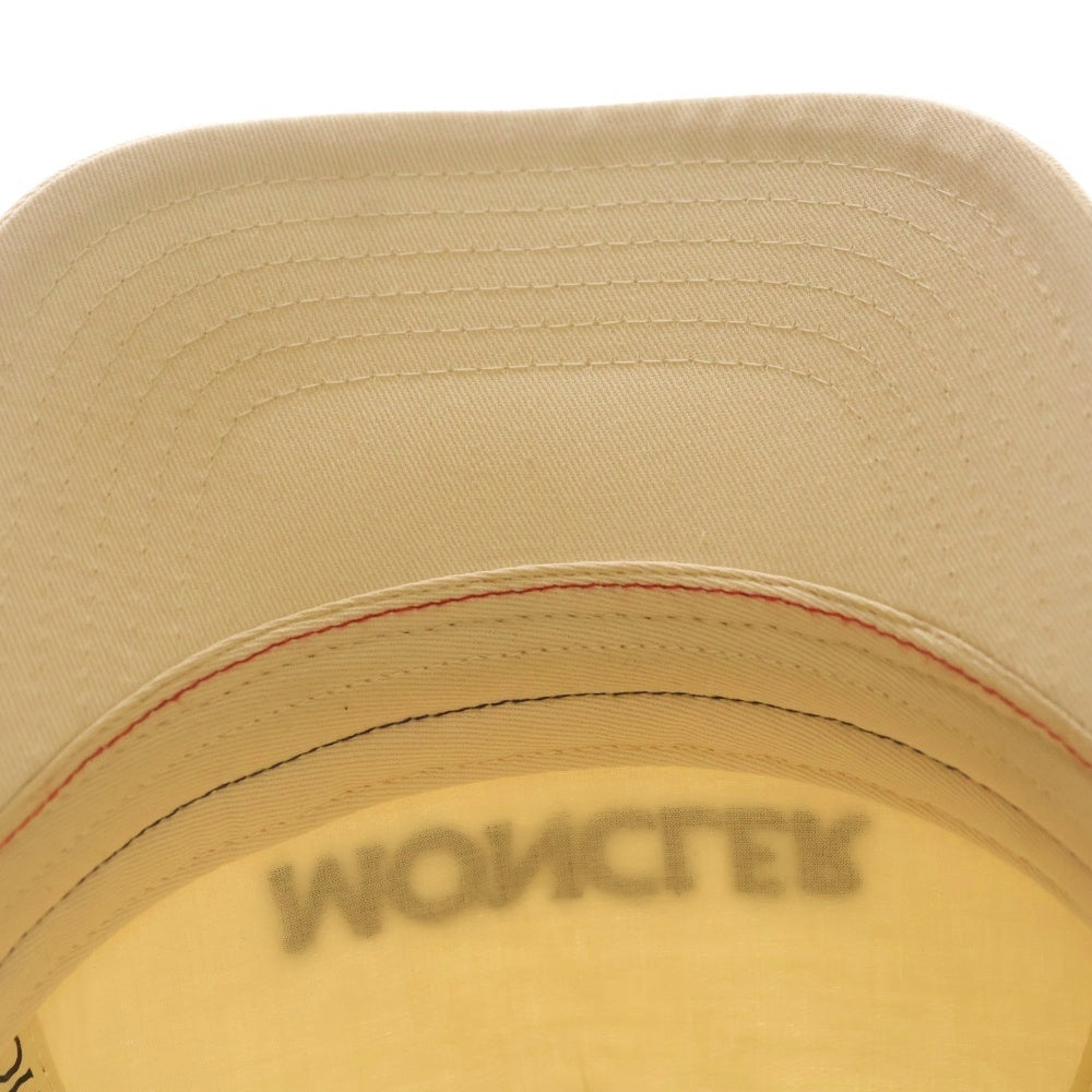 MONCLER(モンクレール) LOGO BASEBALL CAP K10913B00054 04863 ロゴ ベースボールキャップ 帽子 ベージュ