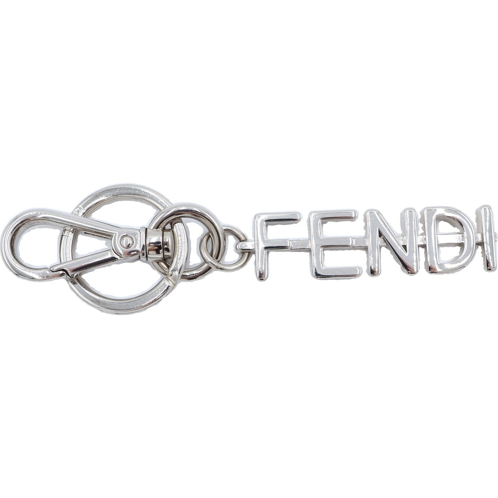 FENDI(フェンディ) GRAPHY LOGO グラフィロゴキーリング キーホルダー シルバー 7AP075 B08 F0TH0 レディース