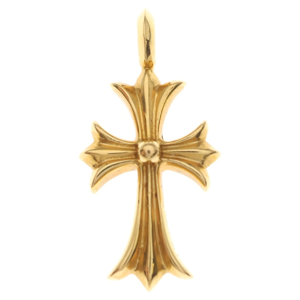 CHROME HEARTS(クロムハーツ) 22K TNY CRSF P/DIA タイニーファットクロス PAVEダイヤ ペンダントトップ ゴールドBCA033