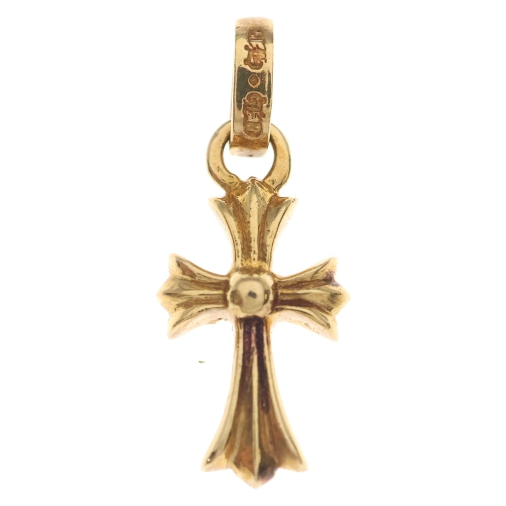 CHROME HEARTS(クロムハーツ) 22K CRS BBYFAT P/DIA ベイビーファットクロス PAVEダイヤ ペンダントトップ ゴールド BCA035