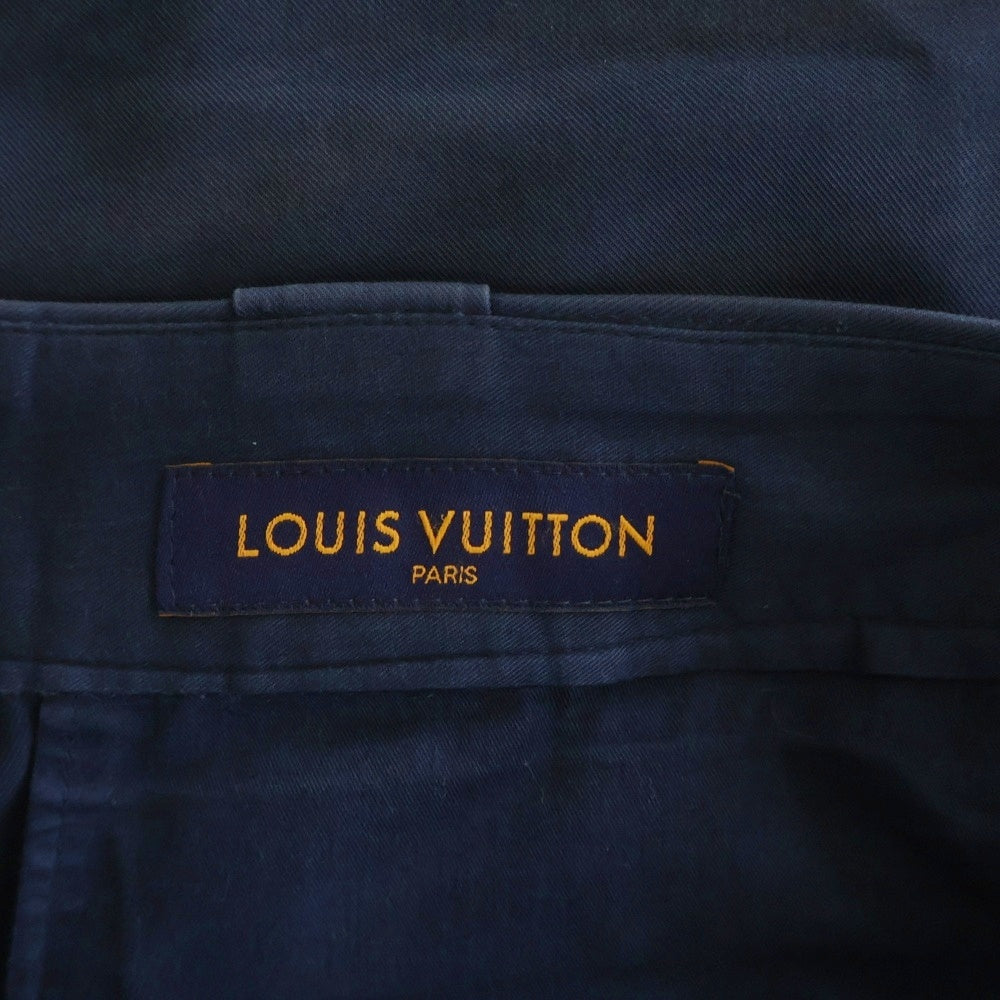 LOUIS VUITTON(ルイヴィトン) 22SS LVスクエアードワークロングパンツ RM221M H77 HMP06W ネイビー