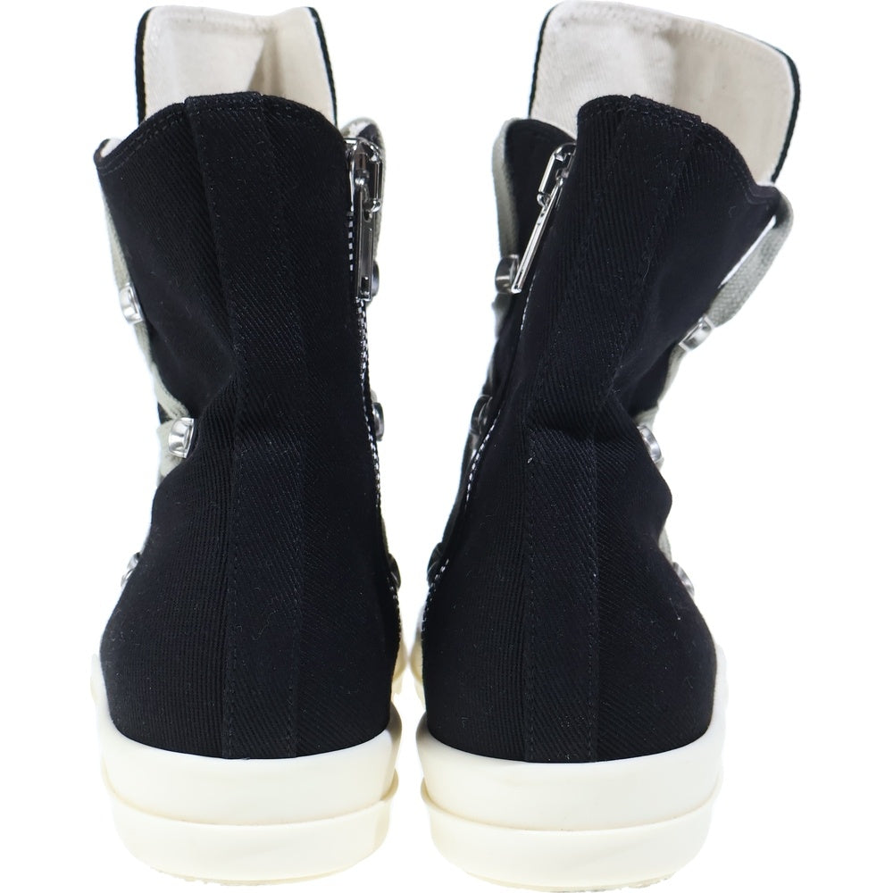 Rick Owens DRKSHDW(リックオウエンス ダークシャドウ) MEGALACE SNEAKS メガレーススニーカー ブラック DU02E7809 DOW1