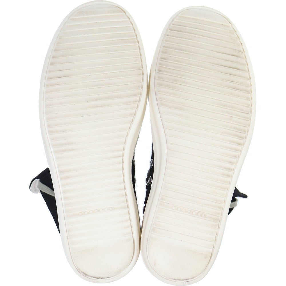 Rick Owens DRKSHDW(リックオウエンス ダークシャドウ) MEGALACE SNEAKS メガレーススニーカー ブラック DU02E7809 DOW1