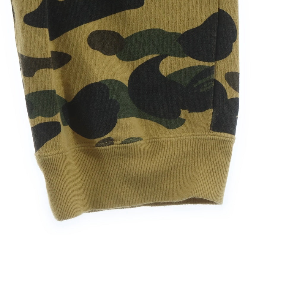 A BATHING APE(アベイシングエイプ) 1ST CAMO SHARK SLIM SWEAT PANTS 1STカモシャークスリムスウェットパンツ ブラック 001PTI301014M