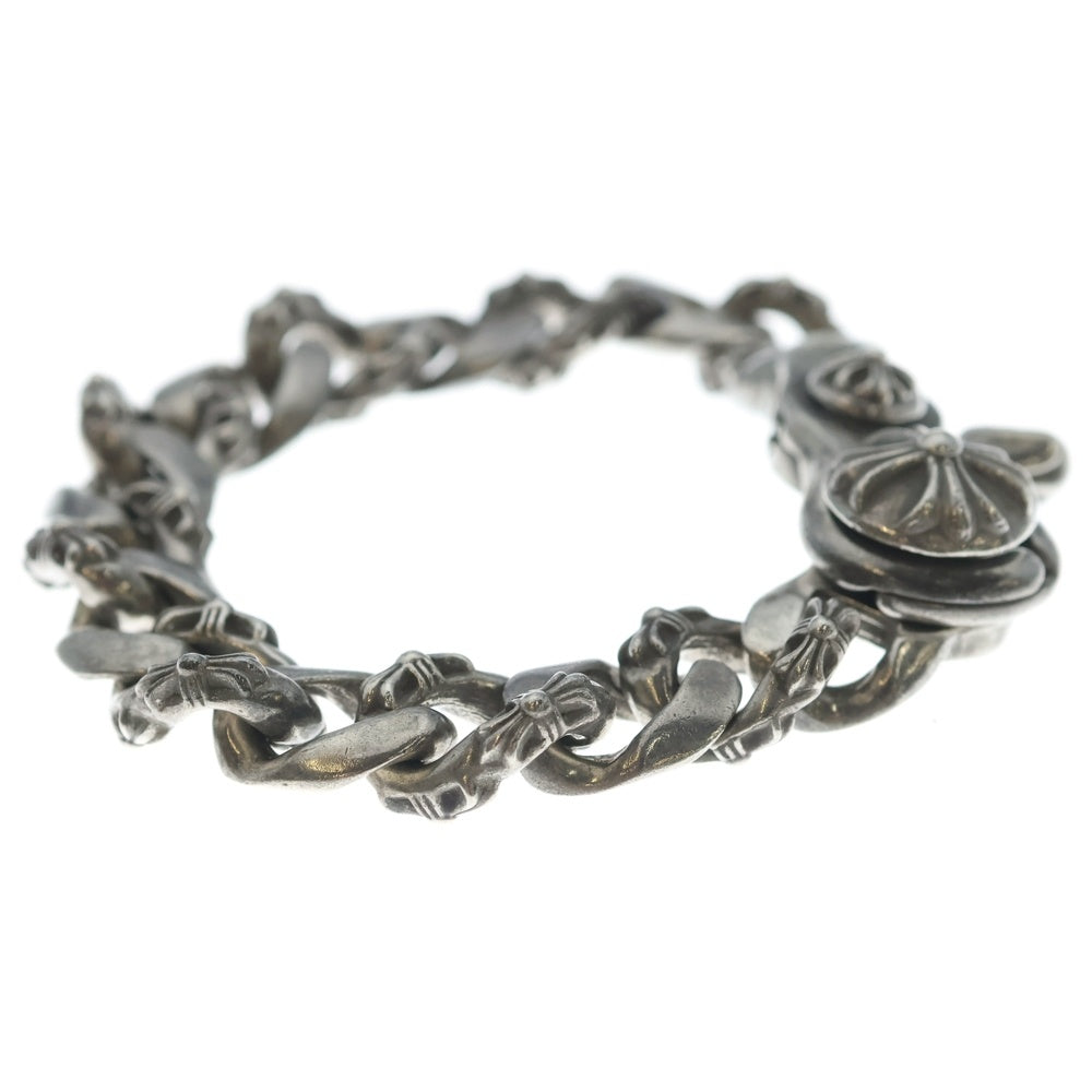 CHROME HEARTS(クロムハーツ) FNCY CHN LNK ファンシーリンククリップブレスレット 15リンク シルバー BCA145