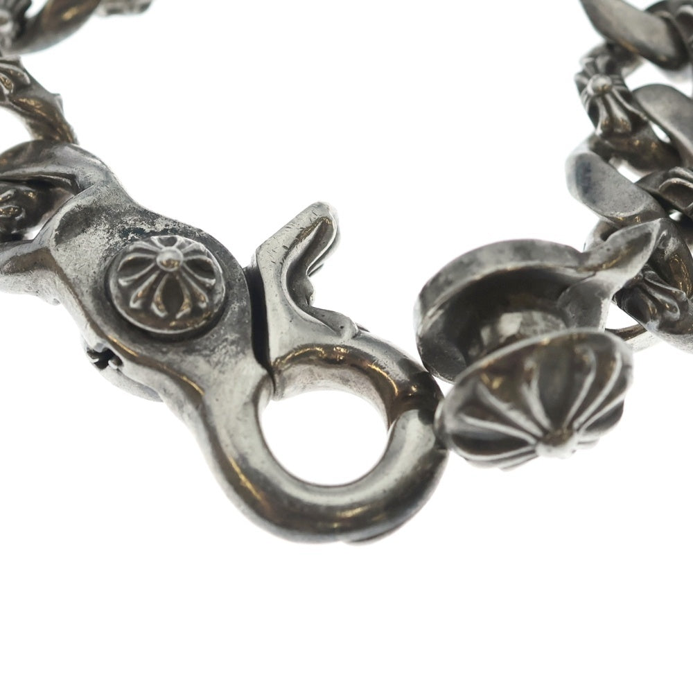 CHROME HEARTS(クロムハーツ) FNCY CHN LNK ファンシーリンククリップブレスレット 15リンク シルバー BCA145