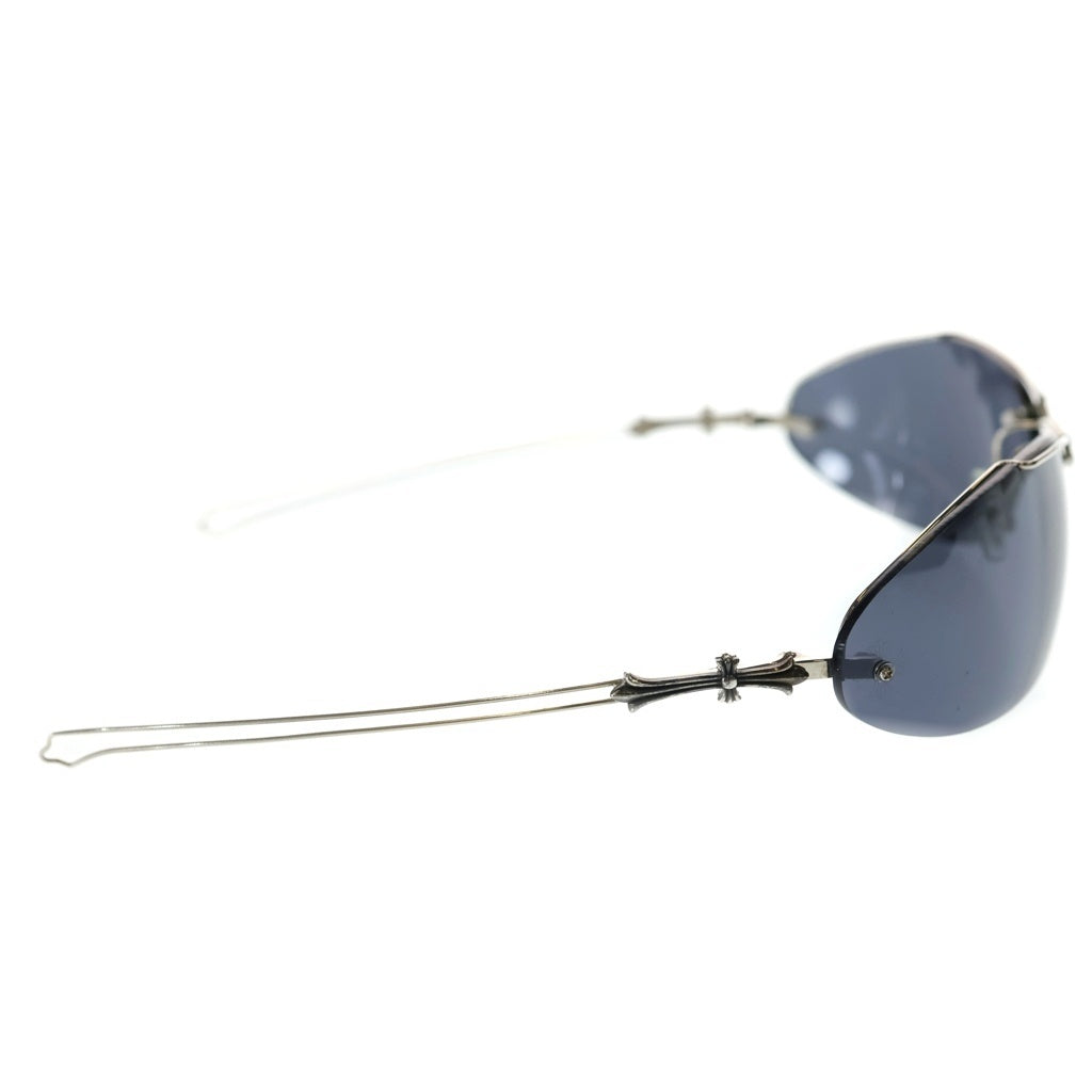 CHROME HEARTS(クロムハーツ) DRAG PIPE 1 ドラッグパイプ1 サイドクロス サングラス アイウェア ブラック/グレー