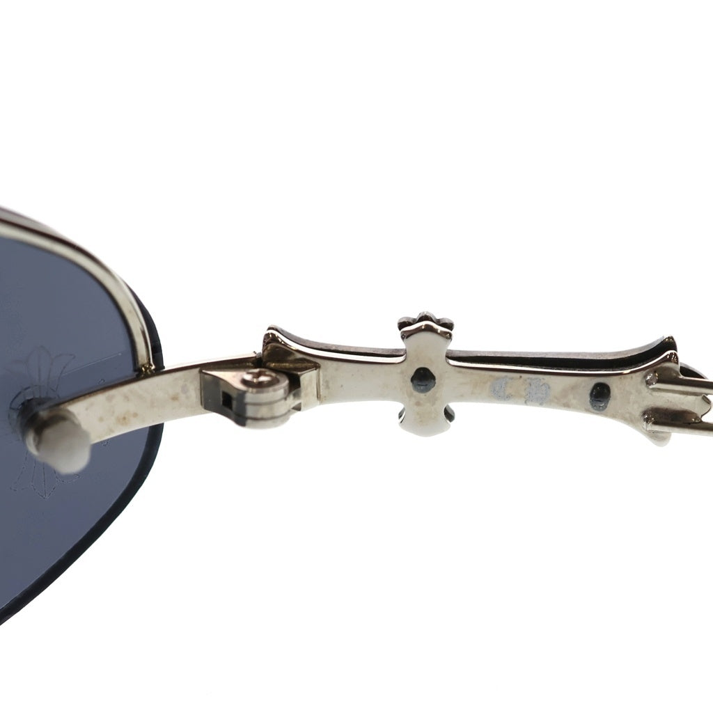 CHROME HEARTS(クロムハーツ) DRAG PIPE 1 ドラッグパイプ1 サイドクロス サングラス アイウェア ブラック/グレー
